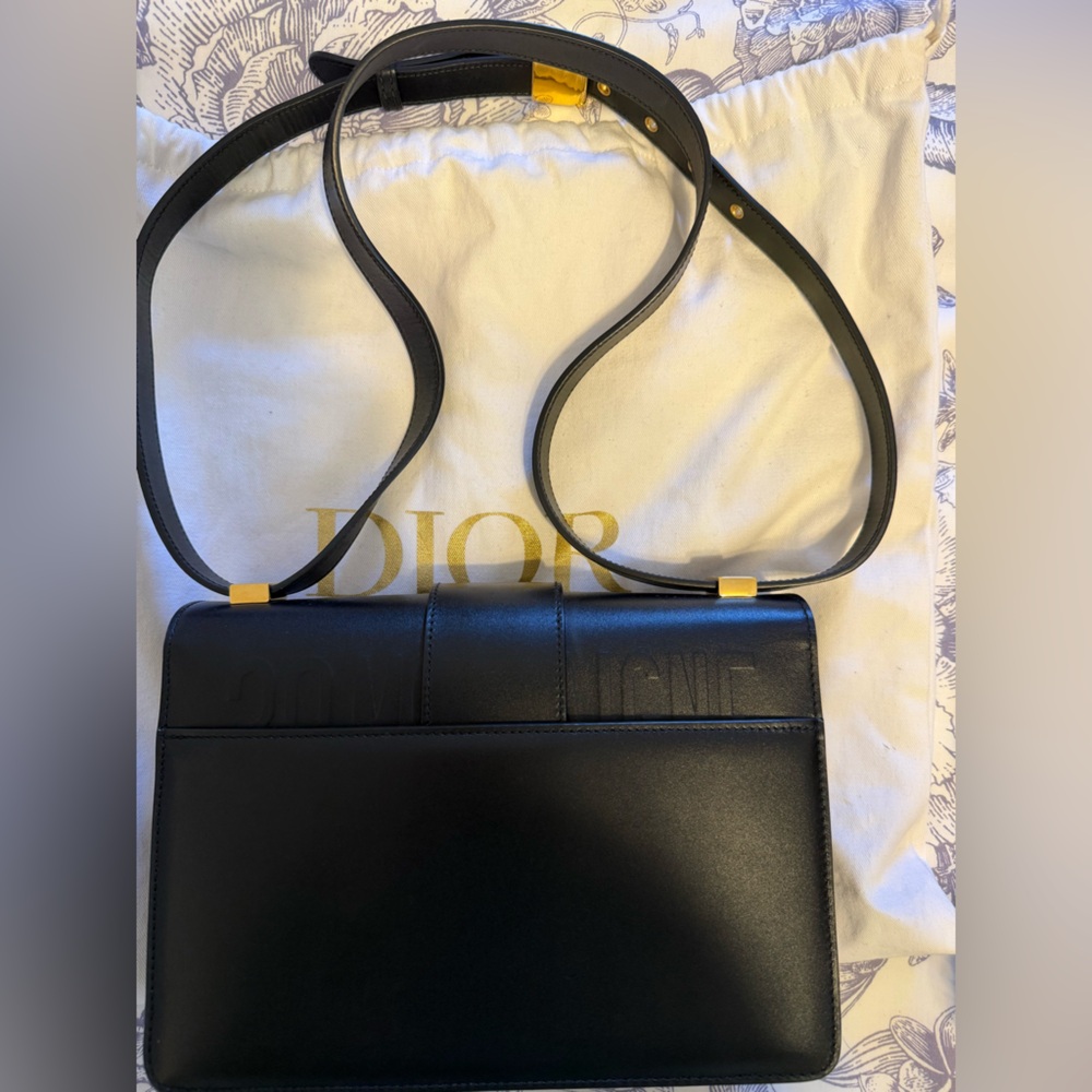 Christian Dior Montaigne 30 - Black Box Calfskin - Picture 3 of 10